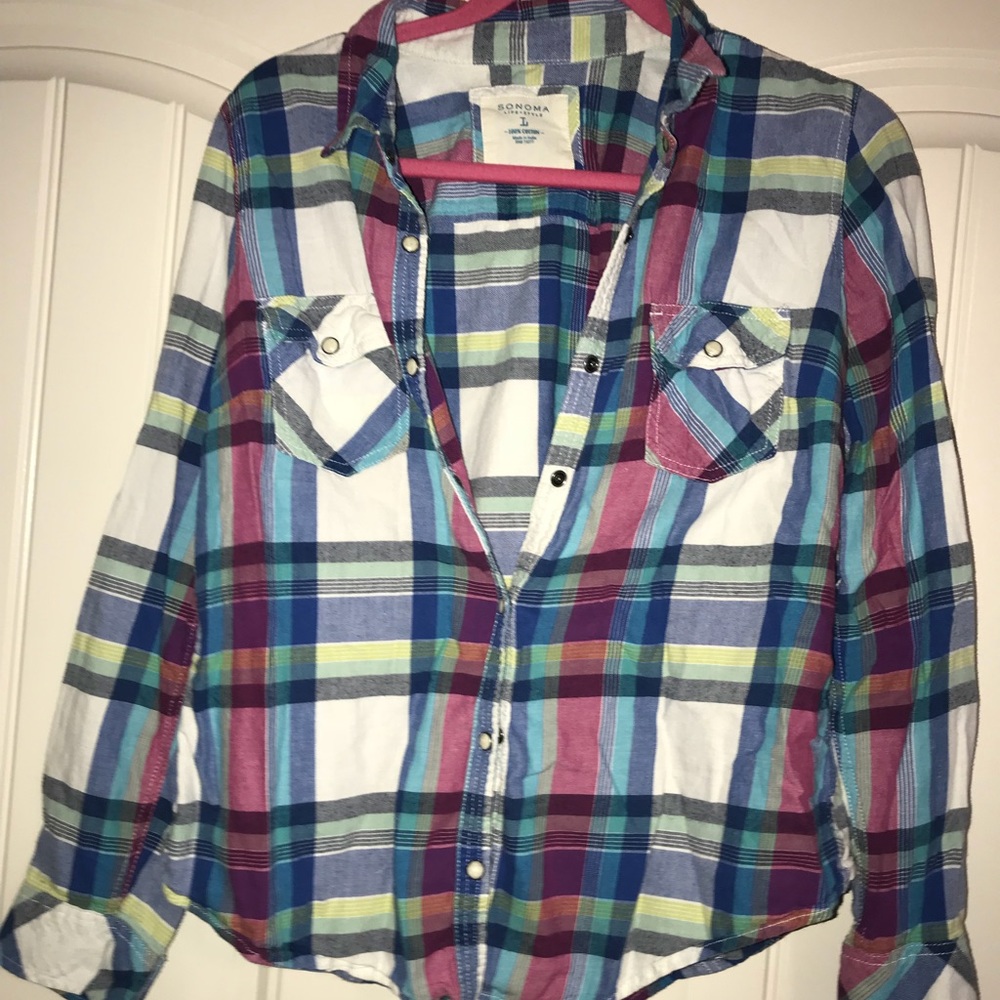 colorful flannel